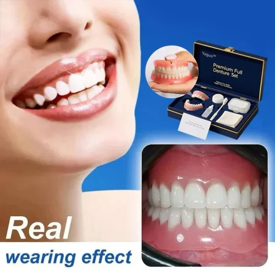 🦷Yagoo® Custom-Fit Full Functional Dentures Make you more confident